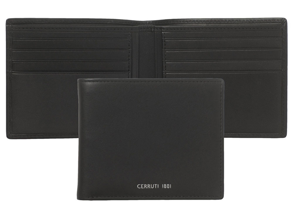 Кошелек для кредитных карт Zoom Black. Cerruti 1881-3