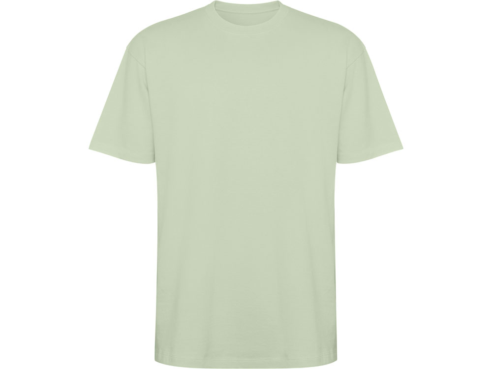 Футболка оверсайз Bull унисекс, припыленный зеленый-0