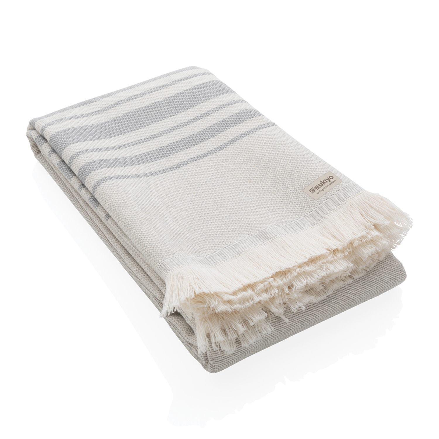 Накидка Ukiyo Yumiko из переработанного хлопка AWARE™, 100x180 см-0