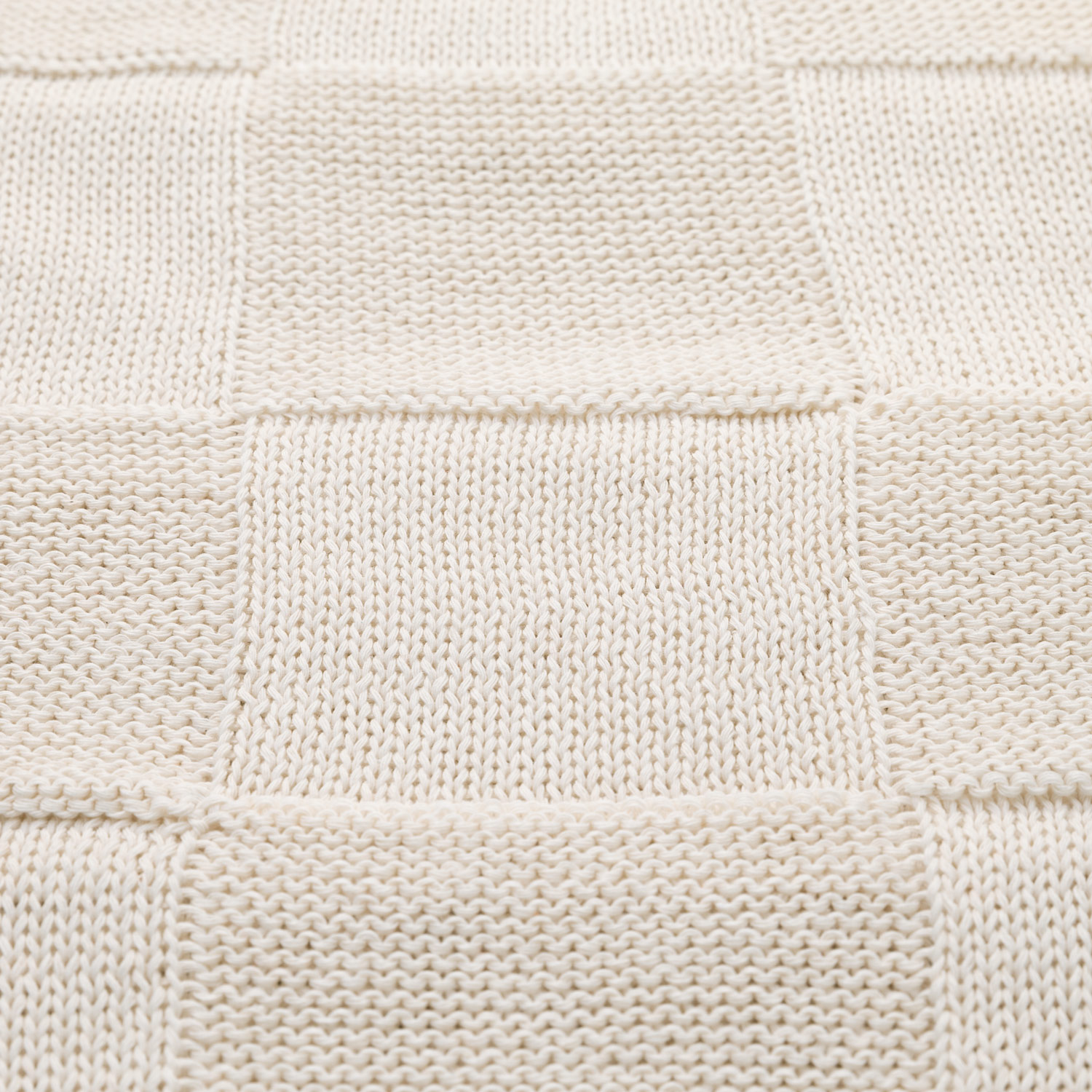 Плед Cella вязаный, бежевый (без подарочной коробки)-5