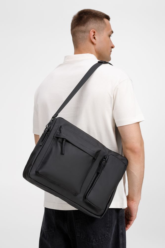 Сумка для ноутбука Traffic, черная-0