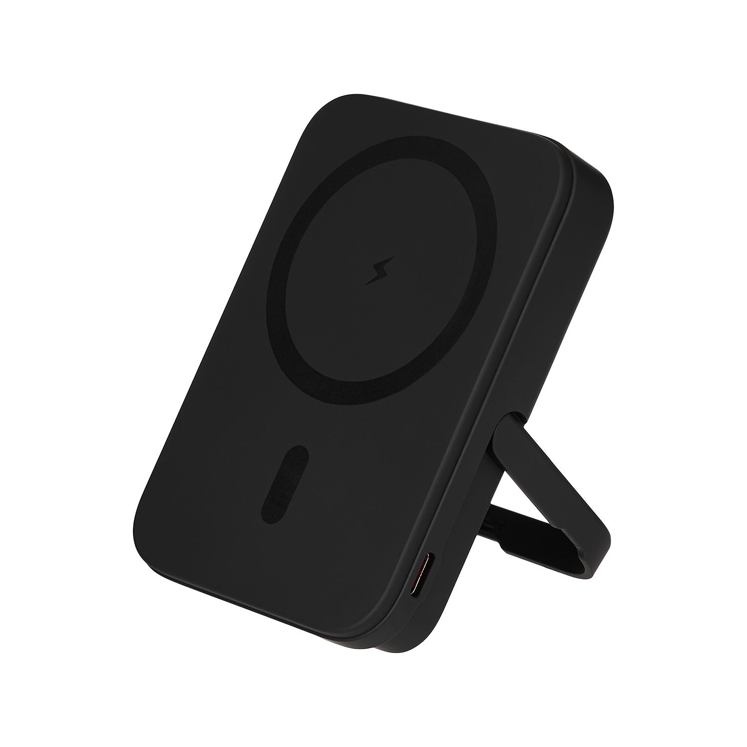 Внешний аккумулятор Юнион PD (Union PD) 10000mAh с функцией беспроводной зарядки 15W, черный-8