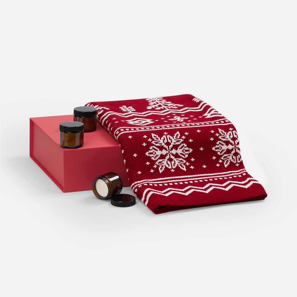 Набор Candleflakes, красный-0