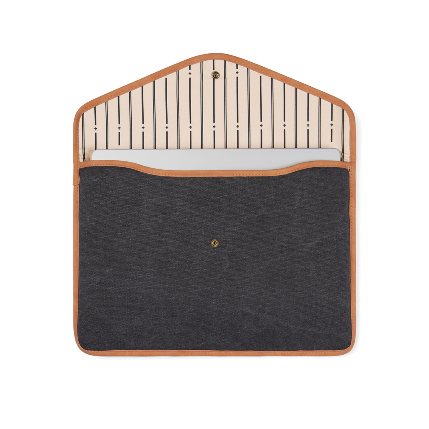 Чехол для ноутбука VINGA Bosler из переработанного канваса GRS, 16’’-1