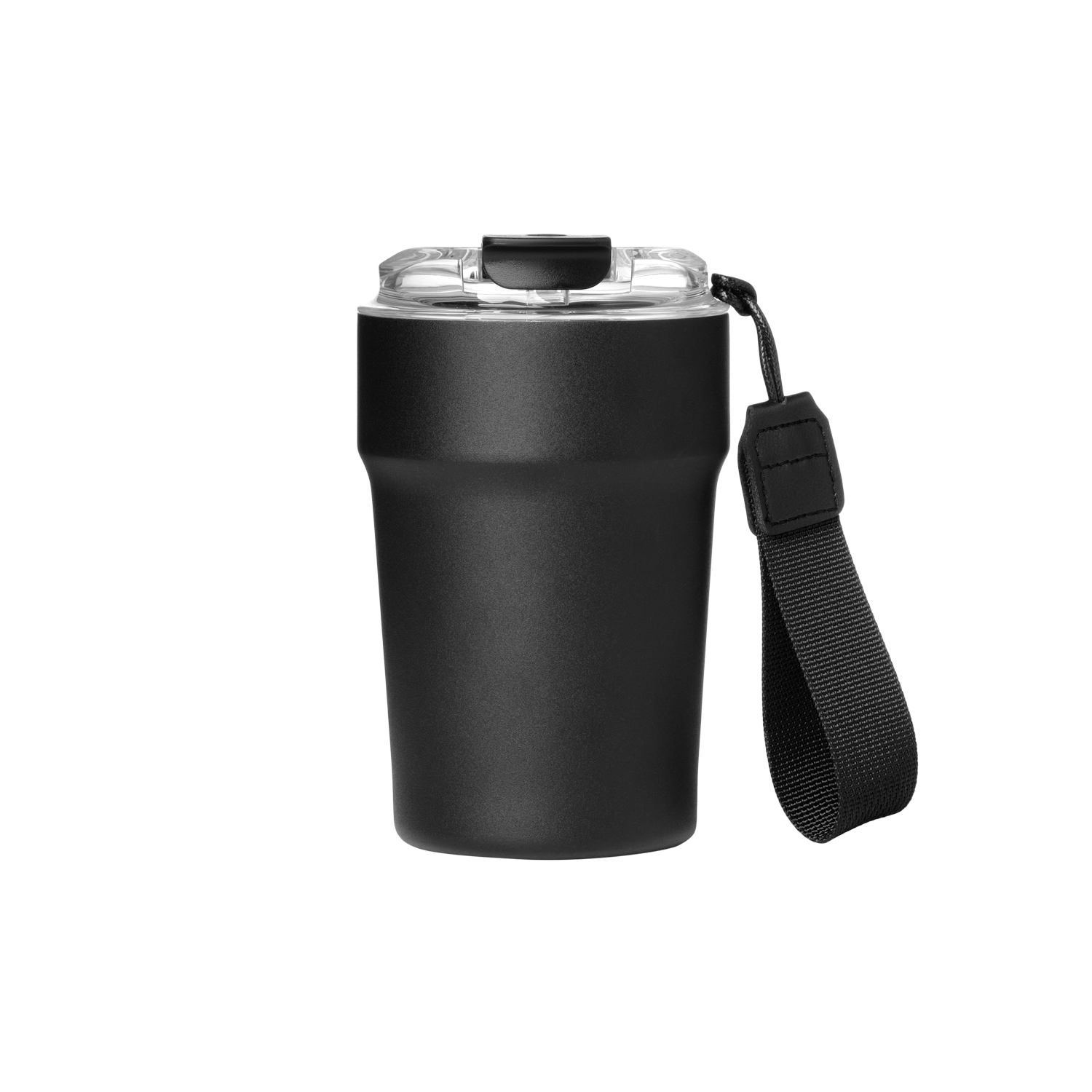 Термокружка вакуумная Monaco, черная-0