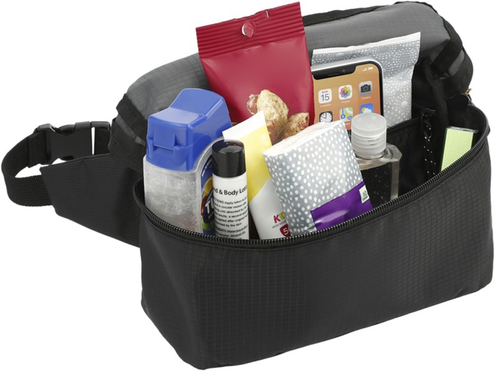 Легкая поясная сумка Trailhead объемом 2,5 л из переработанных материалов, серый-3