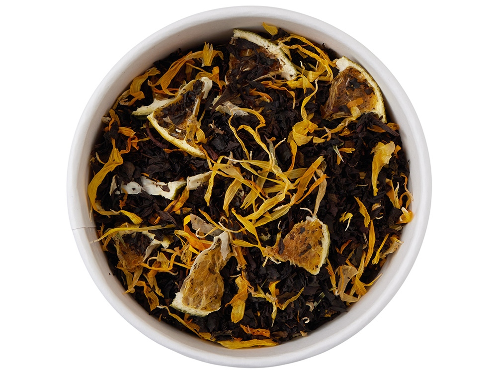 Чай черный Новогодний мандарин в картонном стаканчике, 50 гр.-3