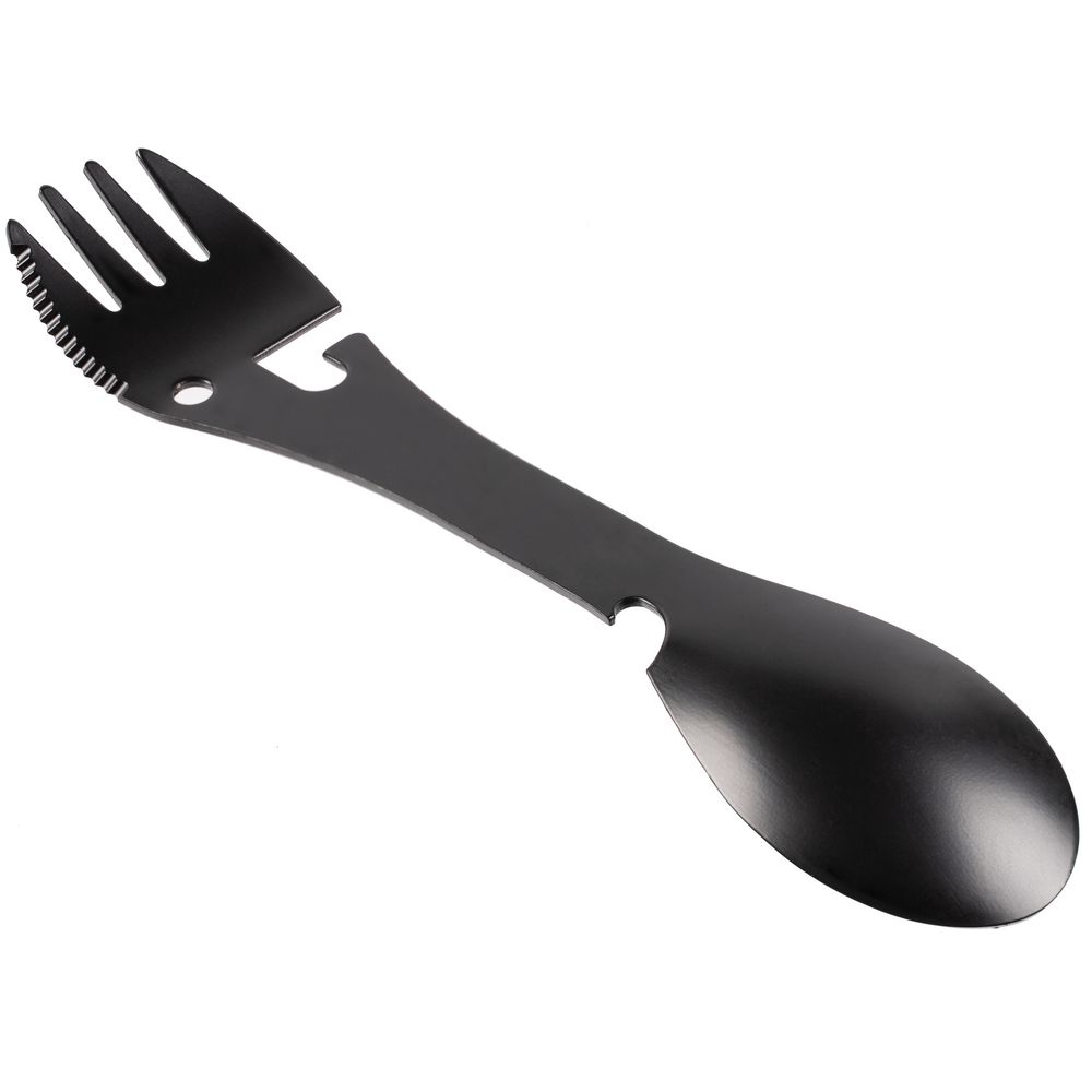 Походный столовый прибор Full Spoon, черный-0