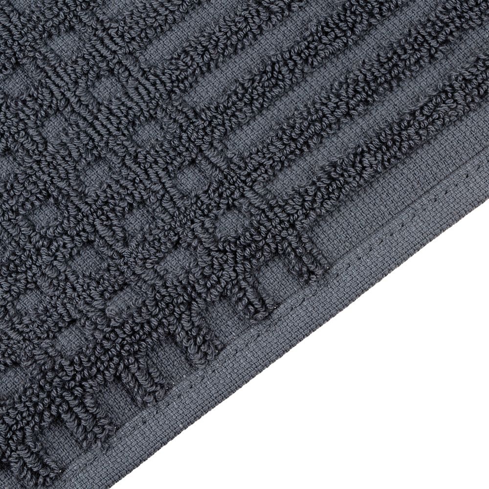 Полотенце Farbe, среднее, темно-серое-5