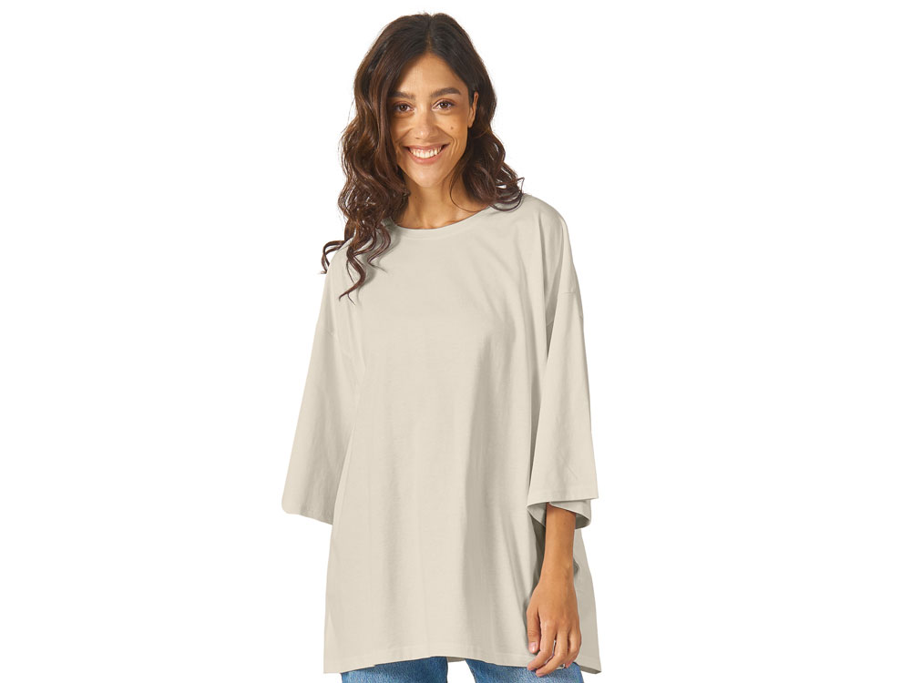 Футболка Berlin к/р оверсайз, 100% хлопок, 180гр, бежевый-2