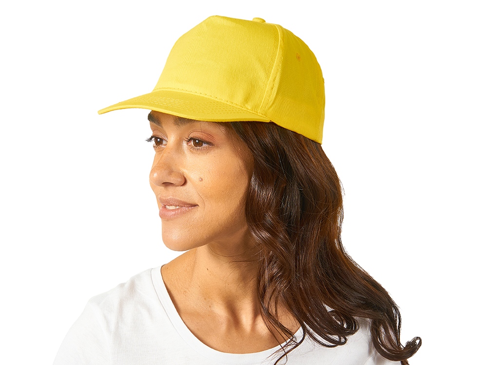 Бейсболка Memphis 5-ти панельная, желтый-2