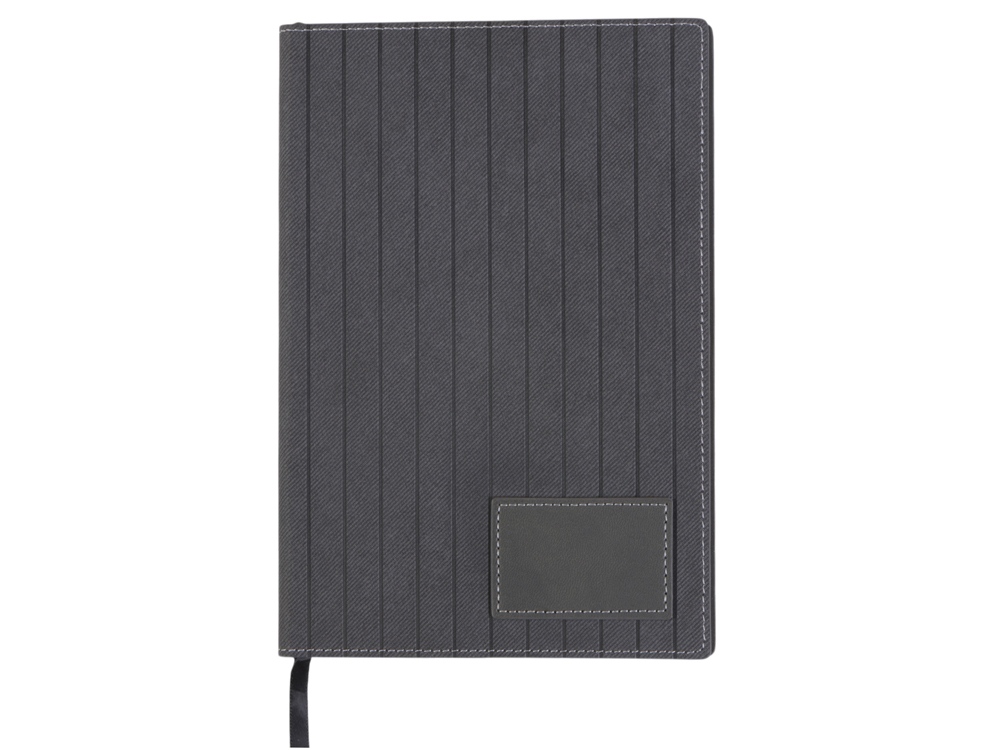 Блокнот А5 Bradbury, гибкая обложка, 80 листов 80 гр/м2 FSC бумага, темно-серый-1
