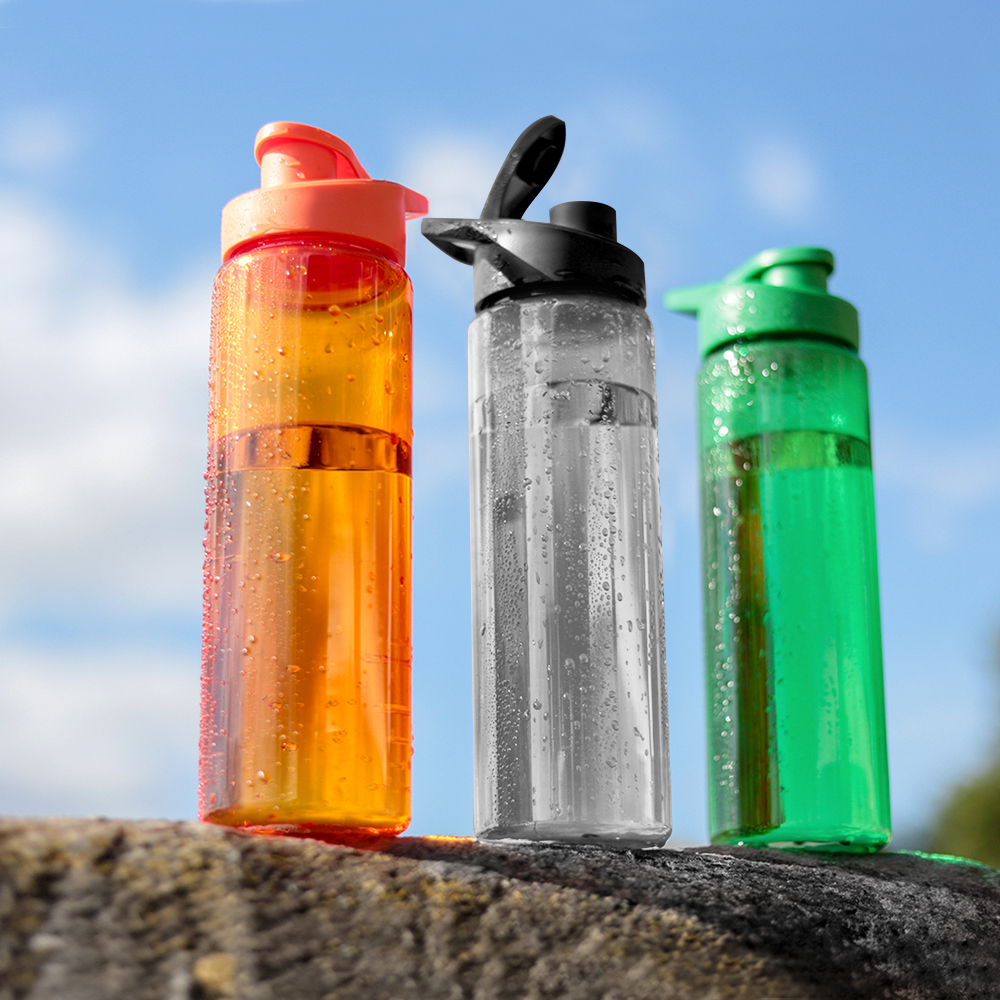 Пластиковая бутылка Ronny, Черный-3