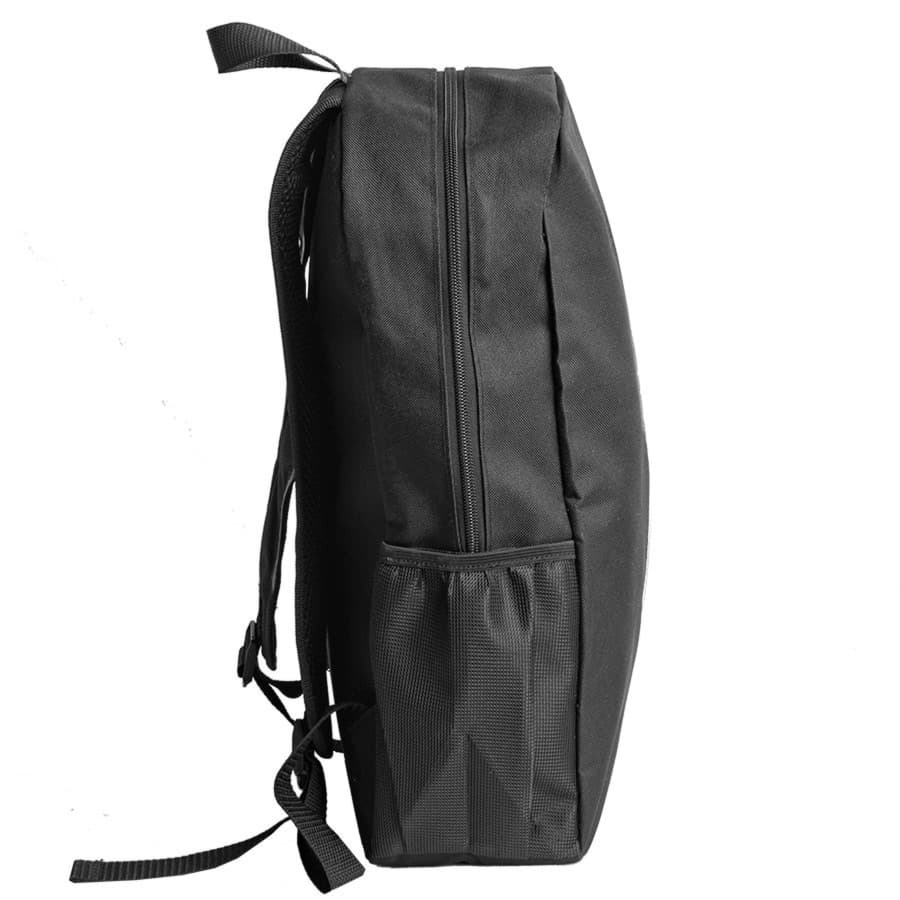 Рюкзак PLUS, чёрный/серый, 44 x 26 x 12 см, 100% полиэстер 600D, черный, серый-2