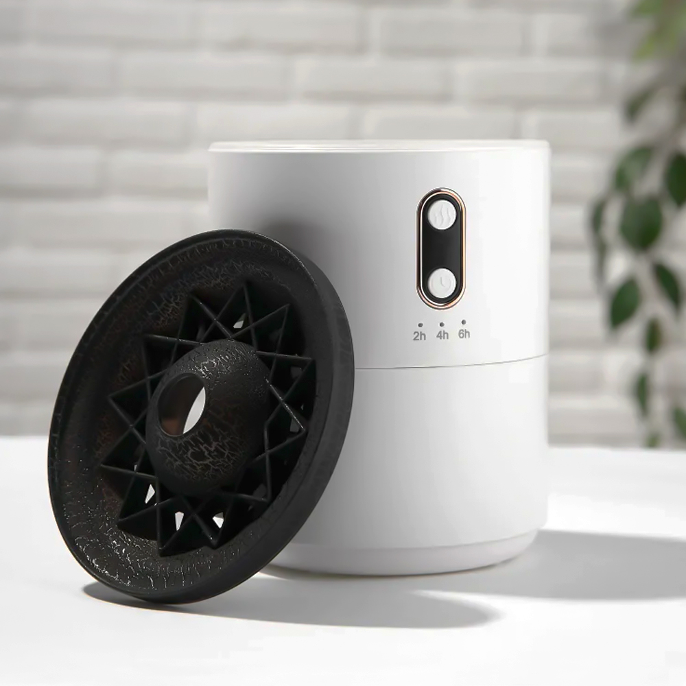 Светодиодный USB увлажнитель Volcano, Белый-3