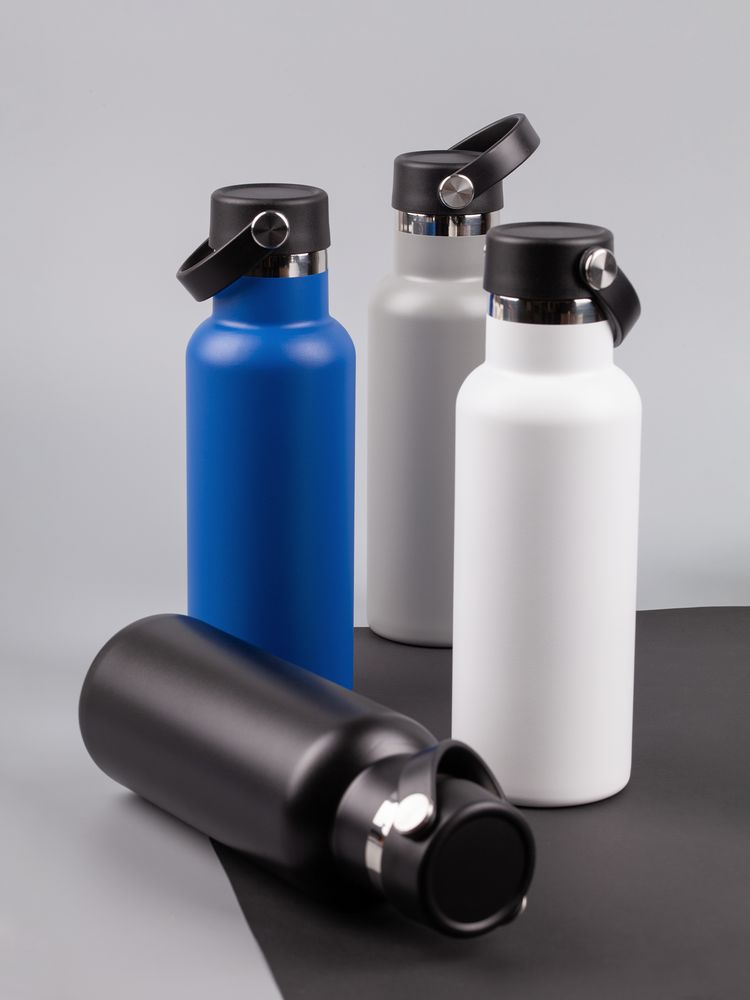 Термобутылка Bidon, черная-5