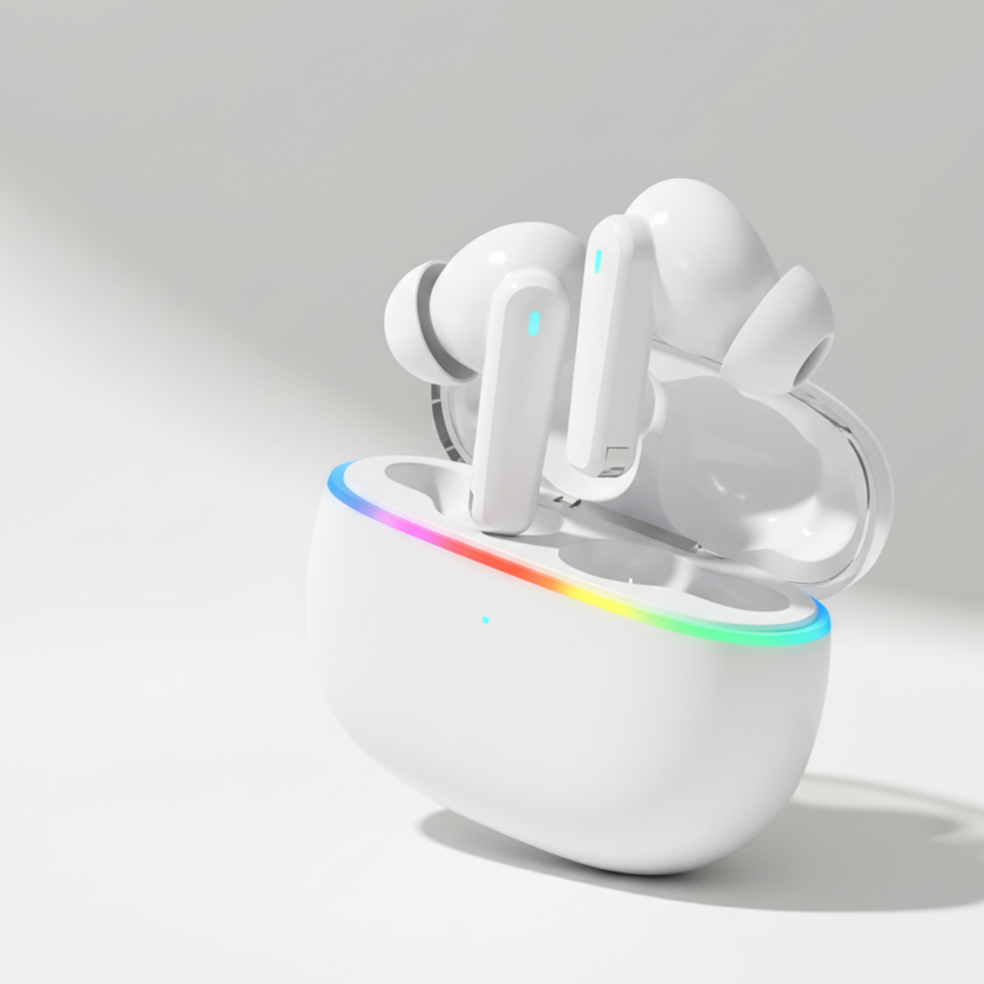 Наушники беспроводные Bluetooth Praise, Белый-5