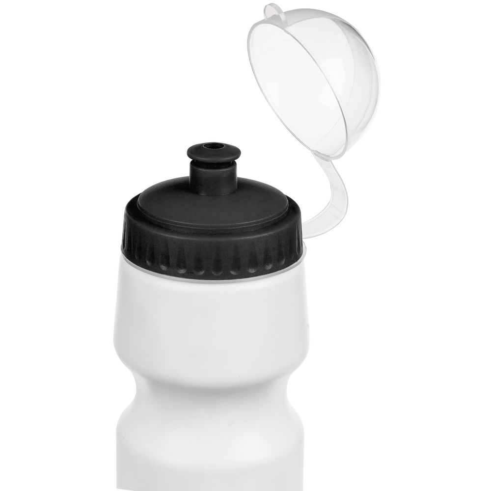 Бутылка для велосипеда Bikescape, белая с черным-2