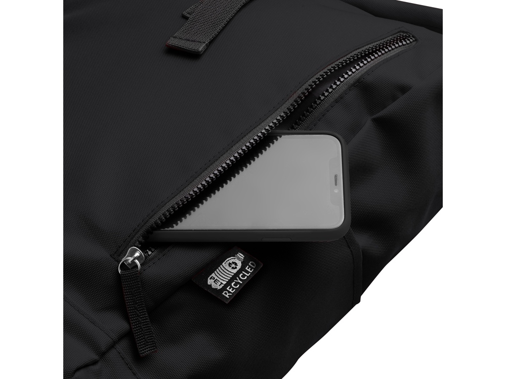 Рюкзак из RPET полиэстера DRONTE, черный-2
