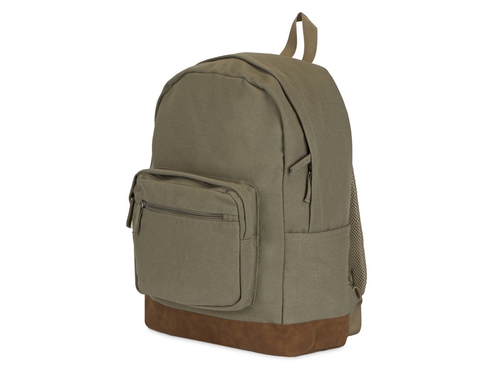 Рюкзак Shammy с эко-замшей для ноутбука 15, бежевый-0