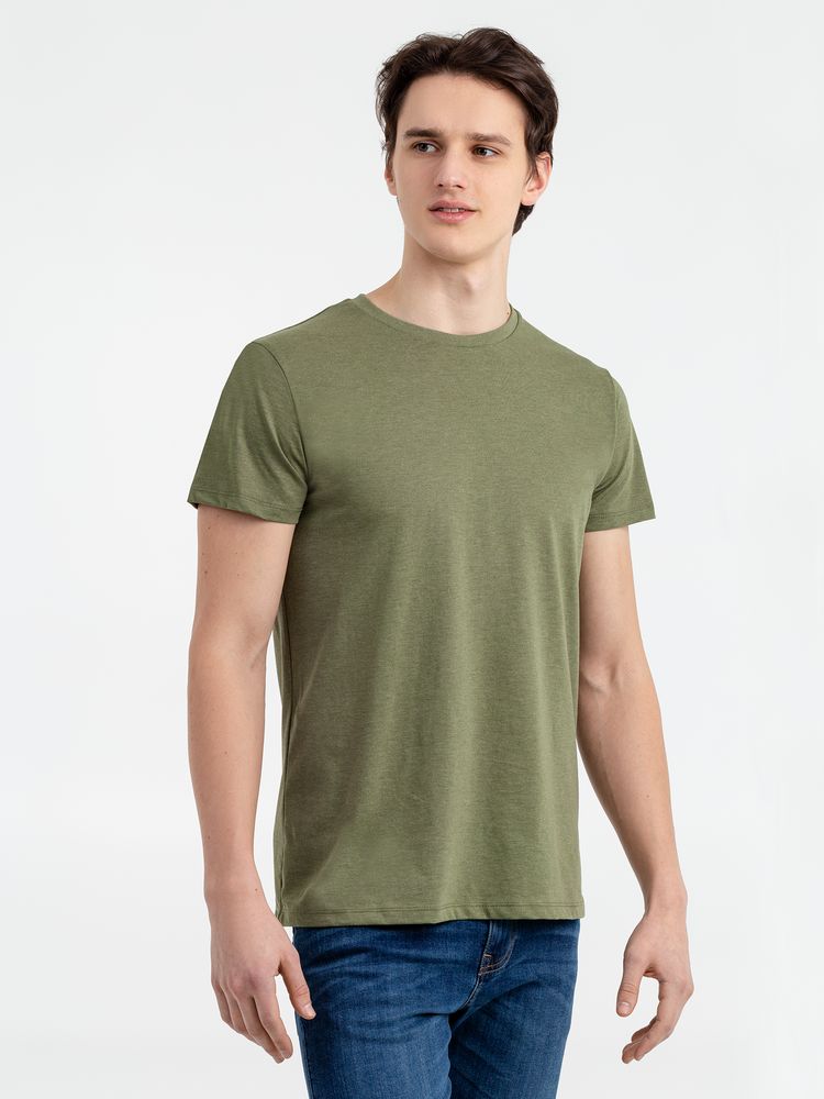 Футболка мужская Regent Fit 150, меланж хаки-1