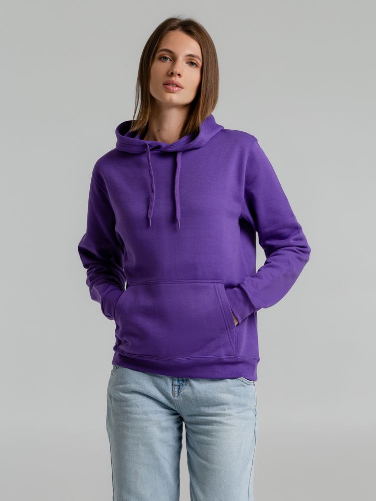 Толстовка с капюшоном Snake II темно-фиолетовая-5