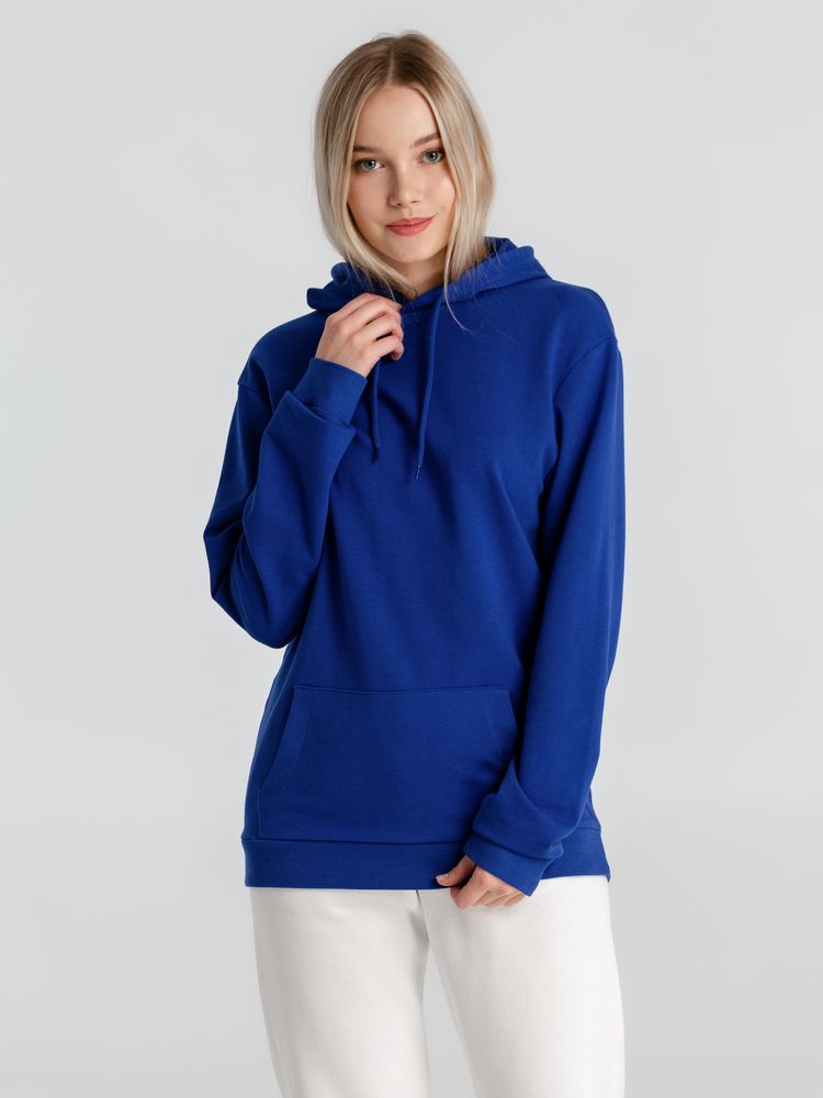 Толстовка с капюшоном унисекс Hoodie, ярко-синяя-5