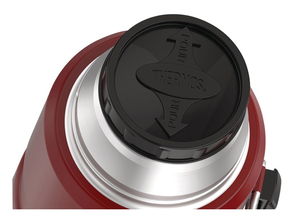 Термос из нерж. стали тм THERMOS SK2020 Rustic Red King 2,0L, красный-6