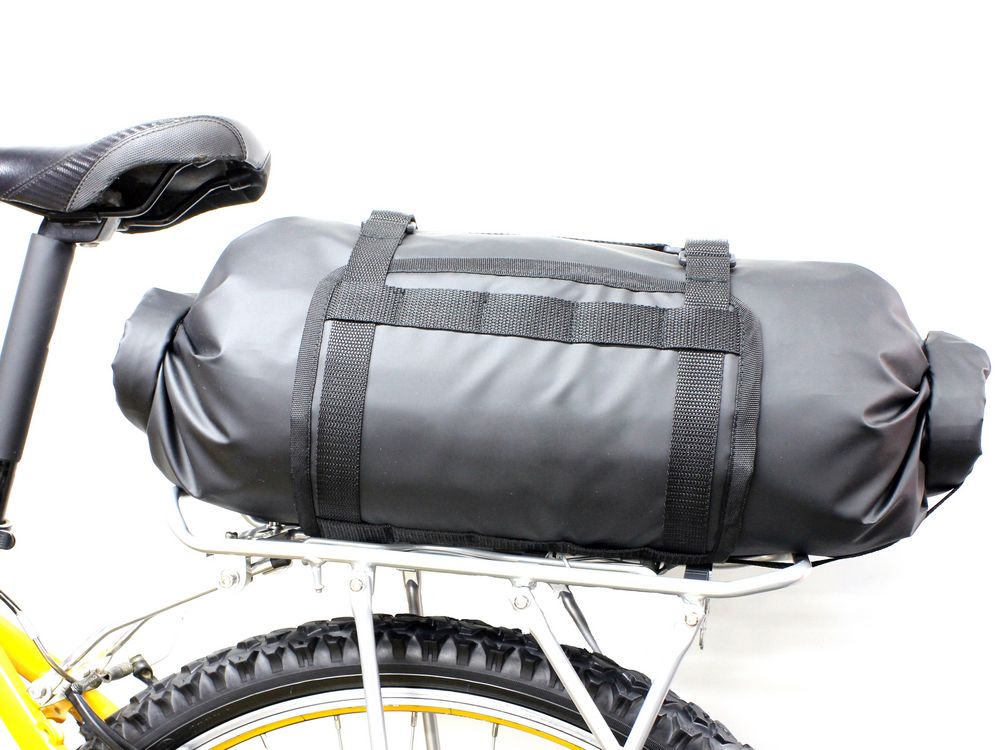 Сумка на багажник BikePacking 17, черная-3