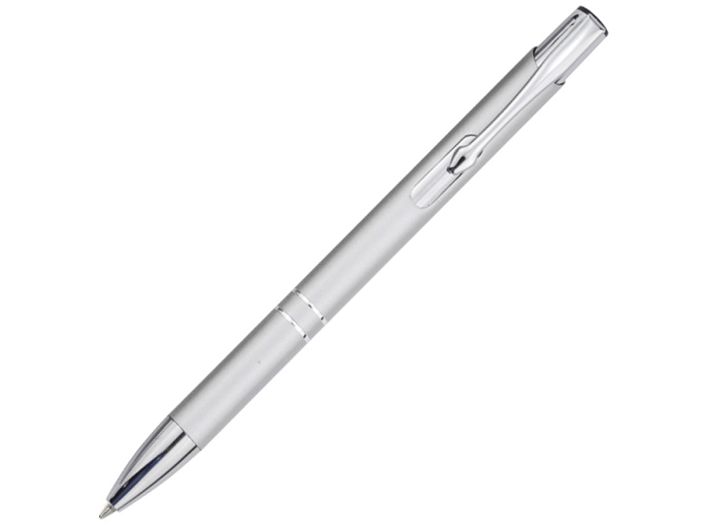 Шариковая ручка Moneta из переработанного алюминия - Серебряный-0