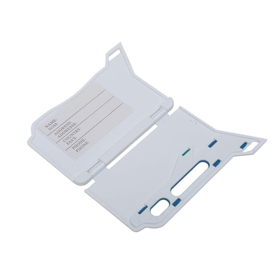 Бирка багажная "САМОЛЕТ", оранжевый-1