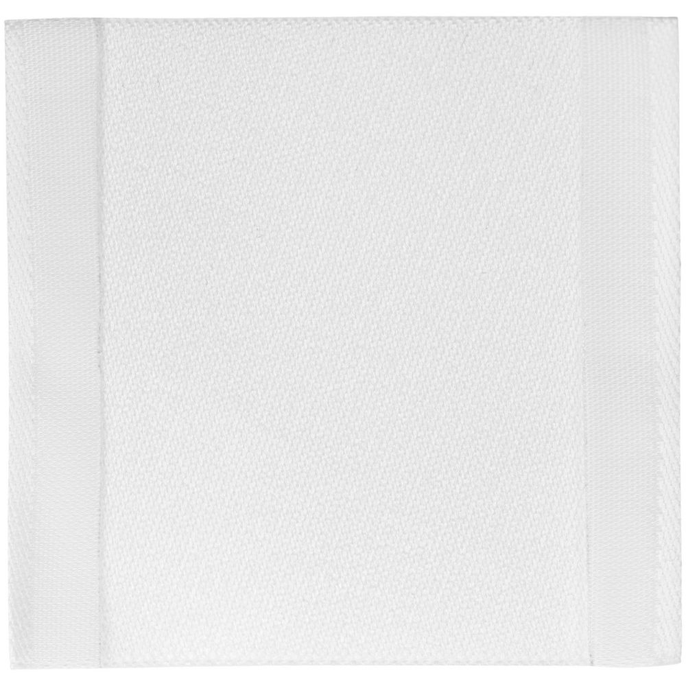 Лейбл тканевый Epsilon, L, белый-2