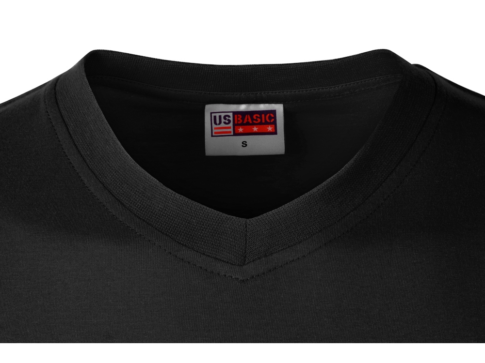 Футболка Heavy Super Club мужская с V-образным вырезом, черный-7