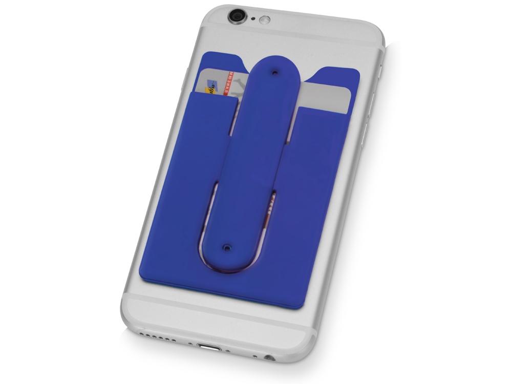 Футляр для кредитных карт Покет, синий-1