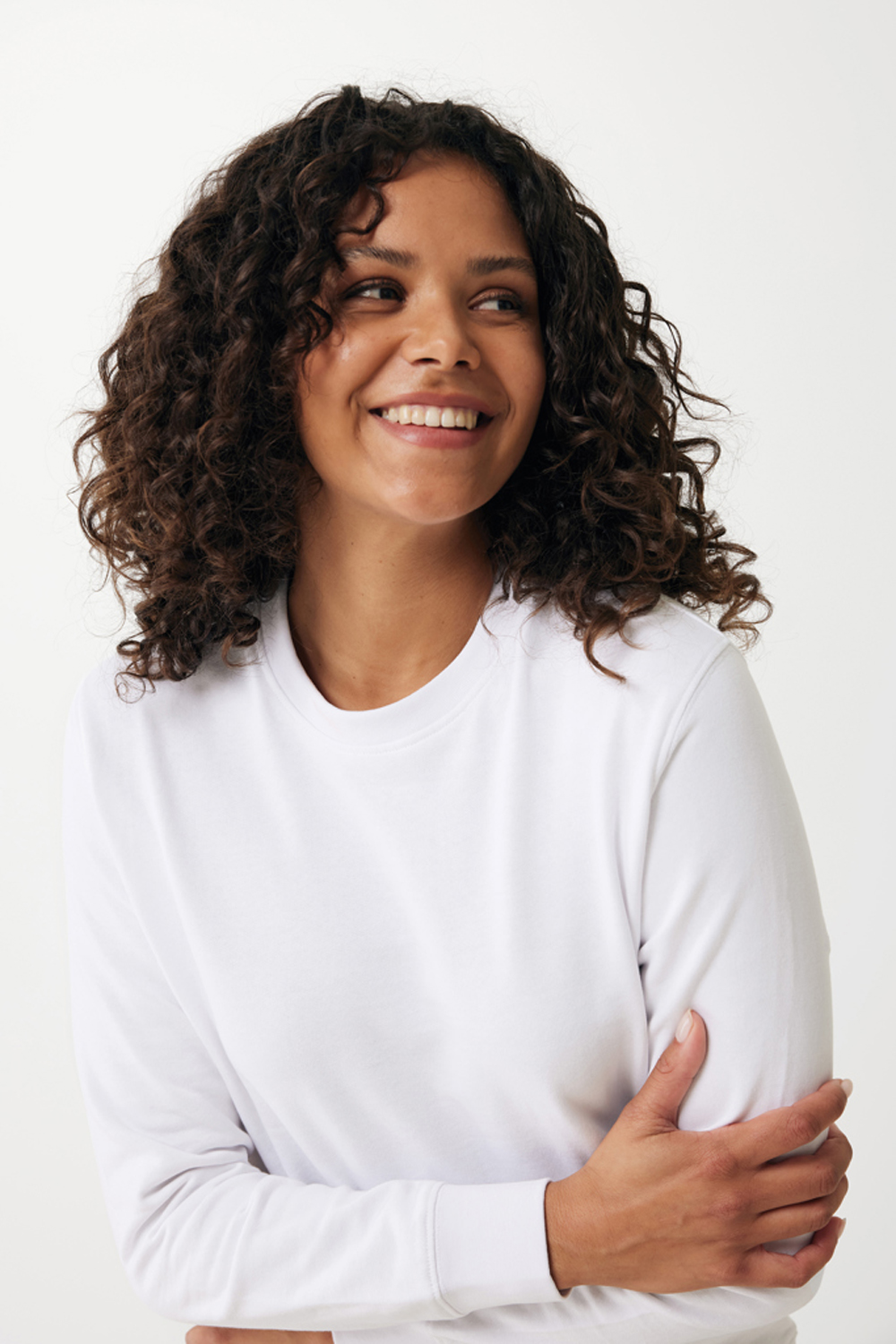 Свитшот Iqoniq Etosha из переработанного хлопка, унисекс, 280 г/м²-4