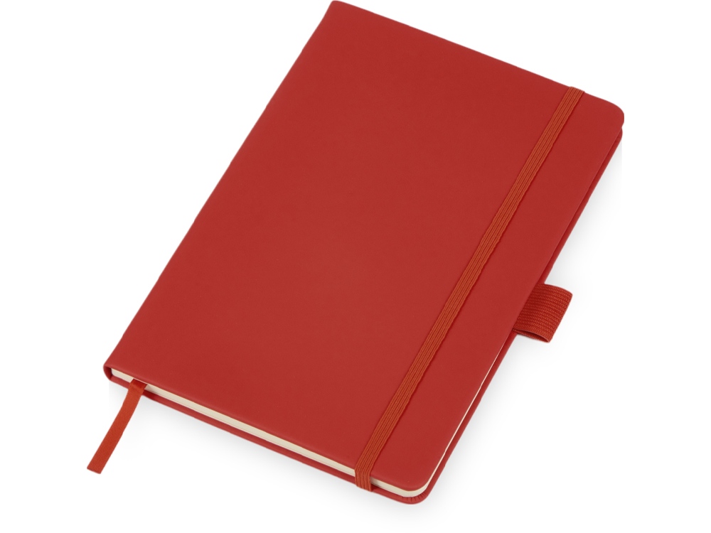Блокнот Vision 2.0 А5 в твердой обложке, красный-0