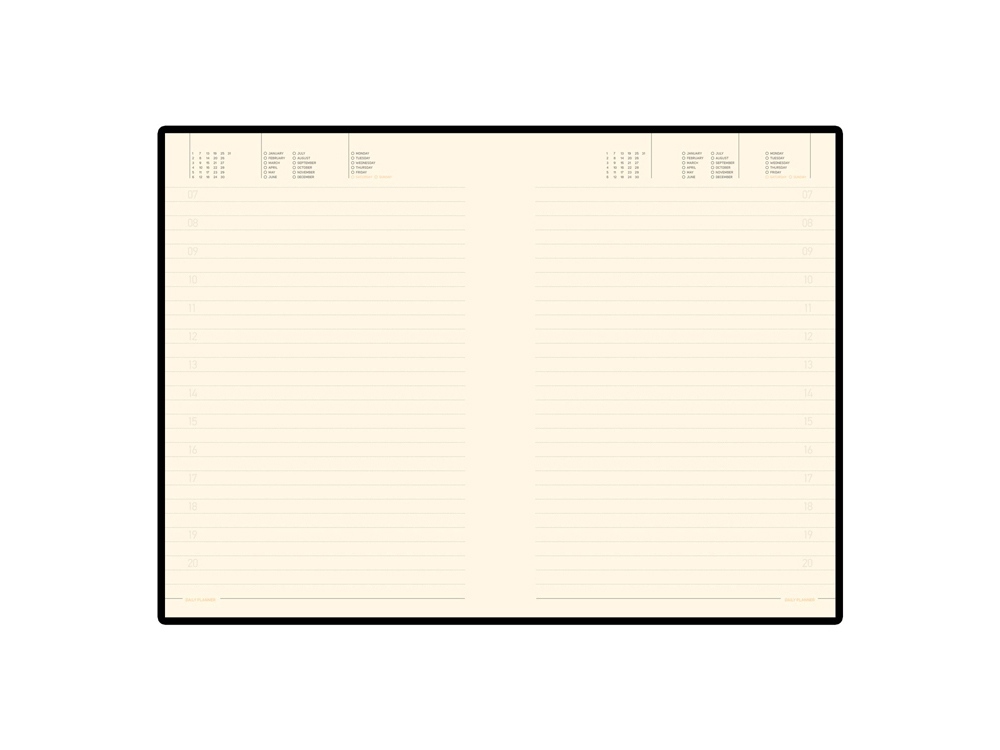 Ежедневник А5 недатированный Trend, серый-2