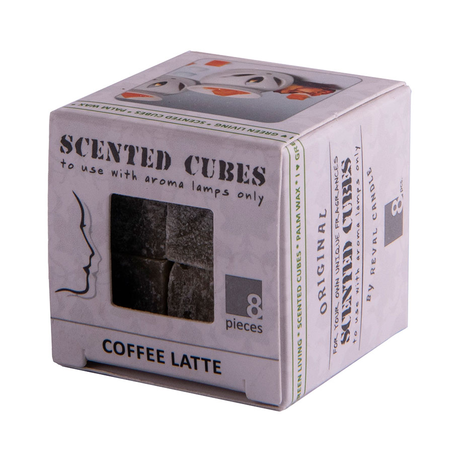 Аромакубики КОФЕ ЛАТТЕ (8шт), коричневый-0