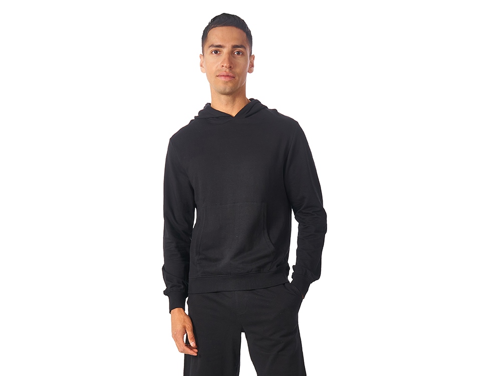 Худи Warsaw, футер 220гр, черный-1