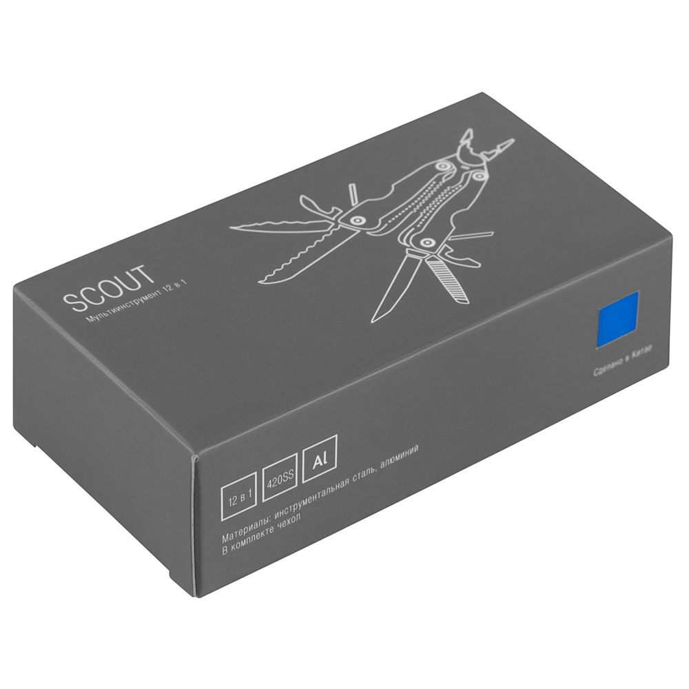 Мультитул Scout, синий-3