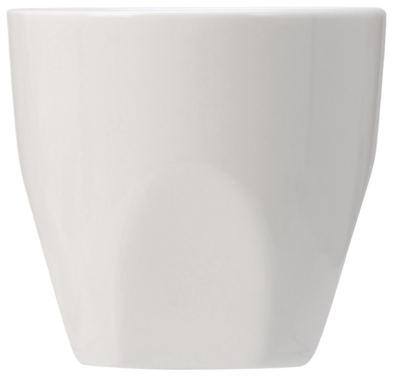 Кофейная пара с бамбуковым блюдцем Mandy, белый-2