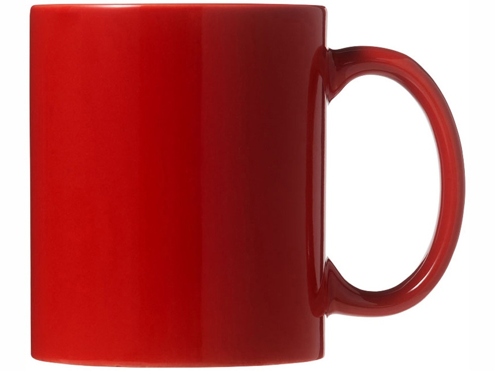Кружка керамическая Santos, красный-2
