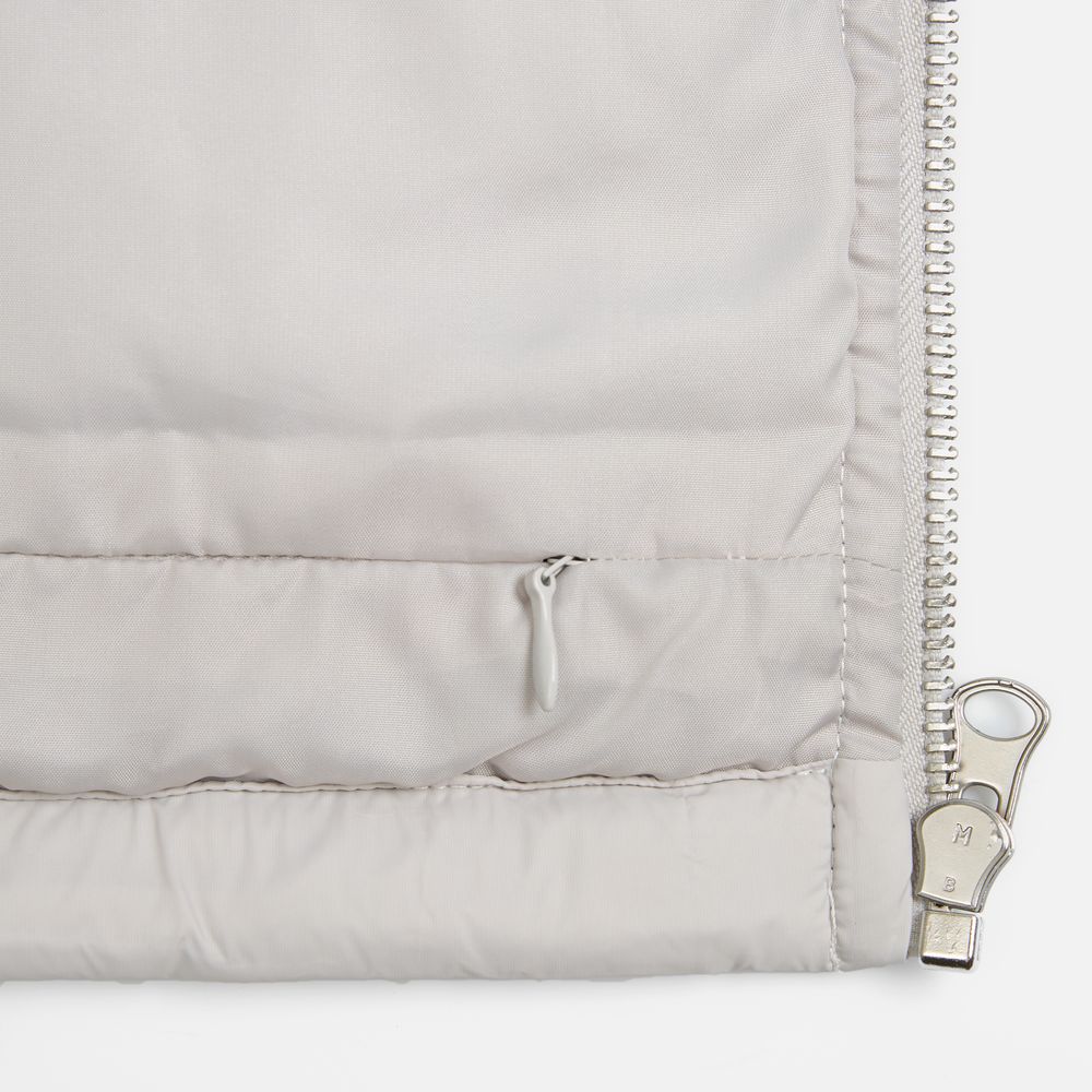 Куртка унисекс Warmbridge, светло-серая-3