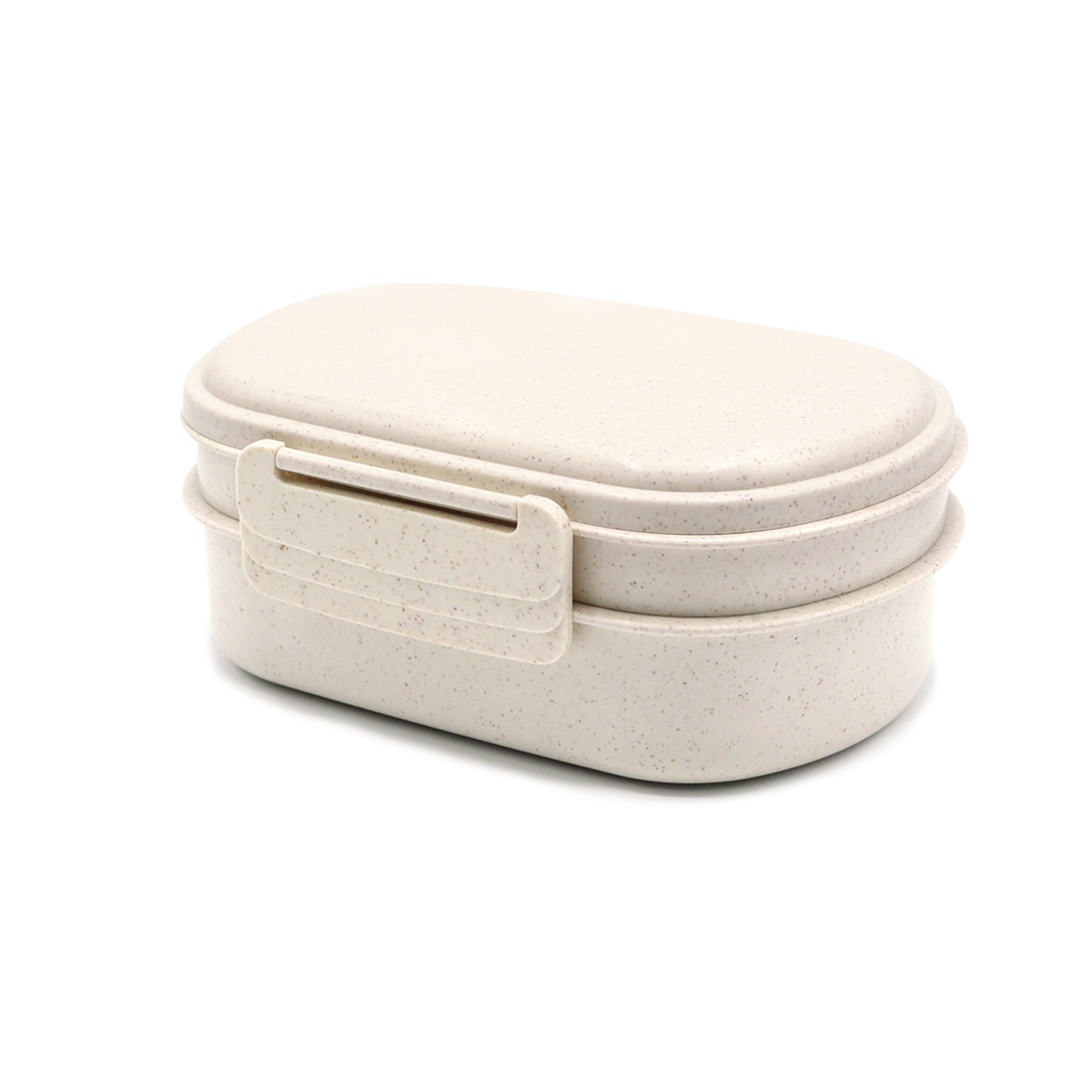 Ланчбокс (контейнер для еды) Terens из пшеничного волокна, Бежевый-1