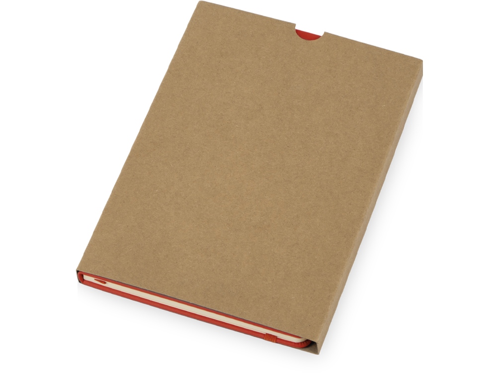 Блокнот Vision 2.0 А5 в твердой обложке, красный-6