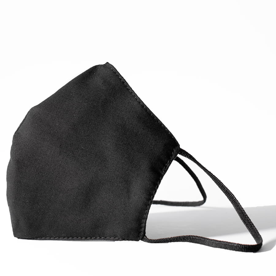 Бесклапанная фильтрующая маска RESPIRATOR 800 HYDROP черная без логотипа в фирменном пакете, черный-1