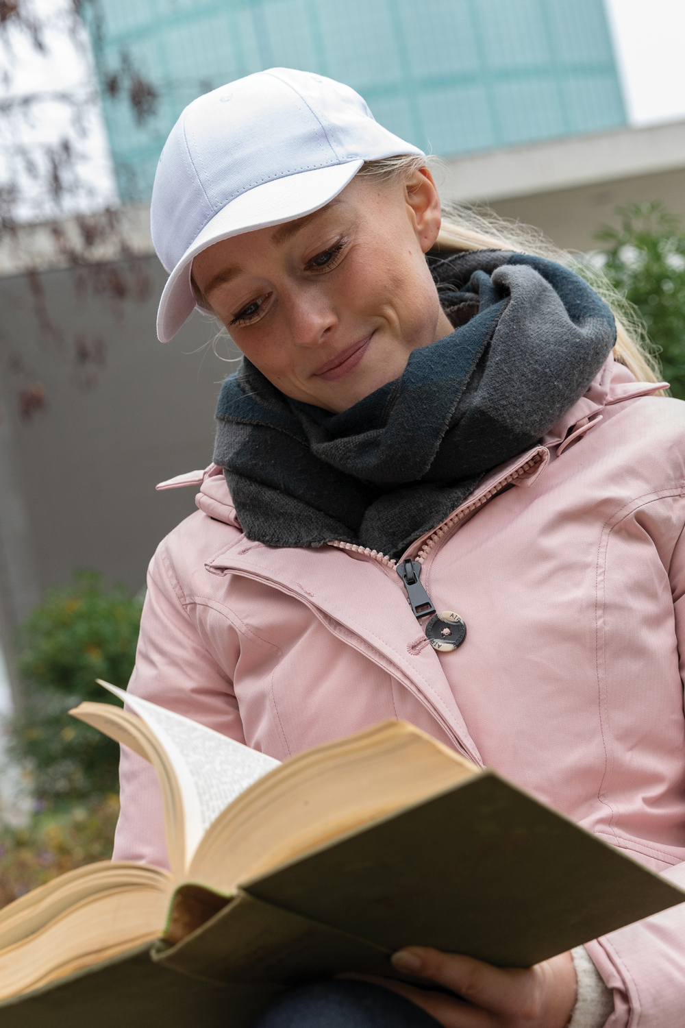 Бейсболка Impact из переработанного хлопка AWARE™, 6 клиньев, 190 г/м2-4