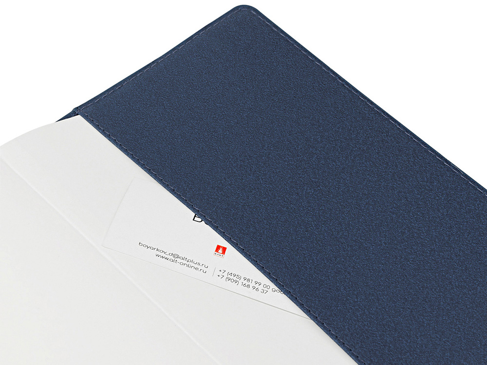 Ежедневник недатированный А5  La Manche, темно-синий-5