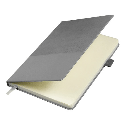 Блокнот А5 Burnie, Серый-2