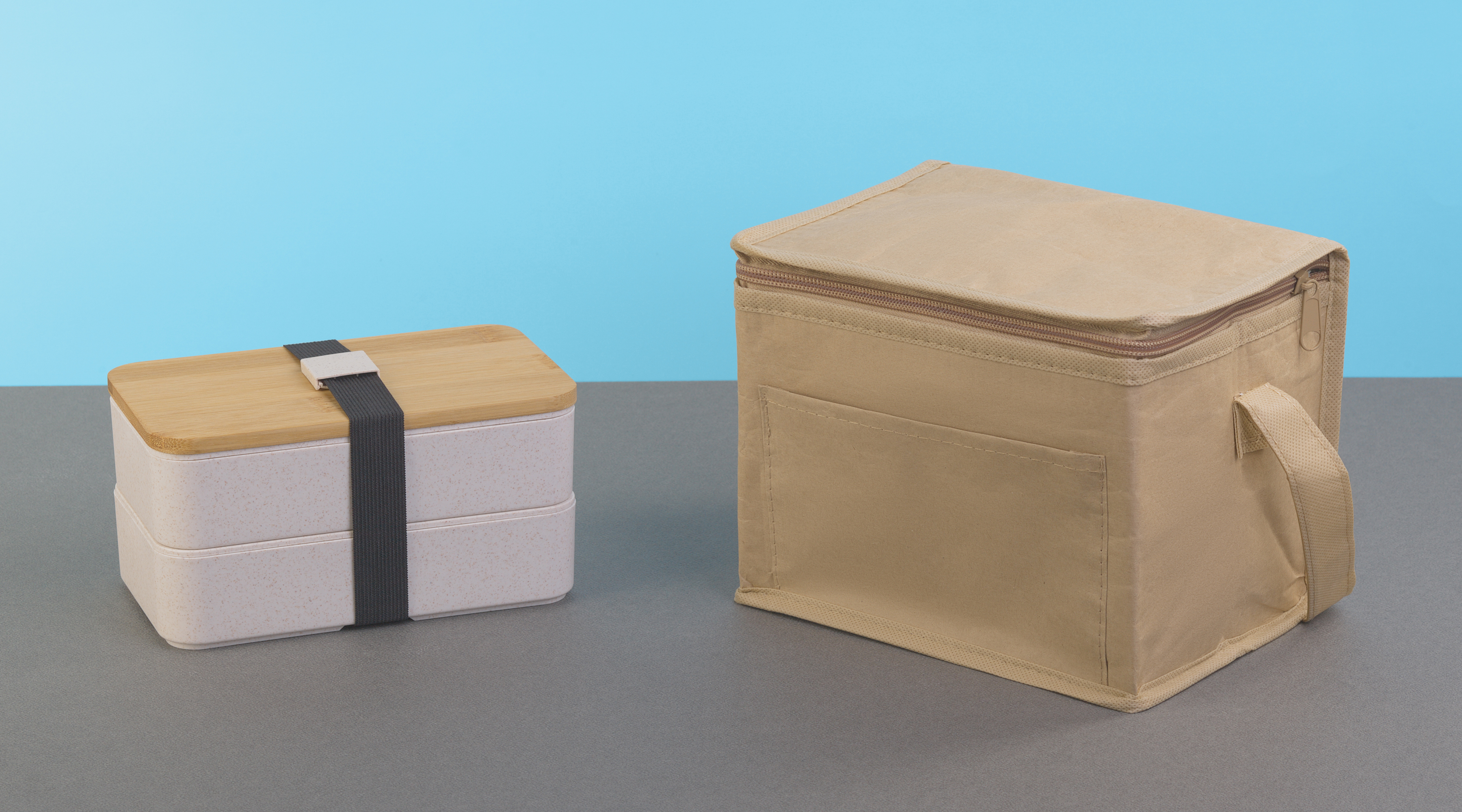 Сумка-холодильник "Craft small" из бумаги-5